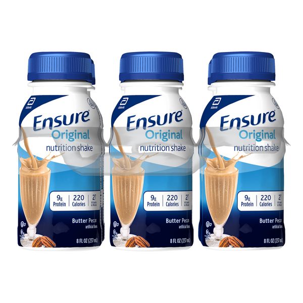Ensure Original Butter Pecan 9g Protein Nutrition Shake - 6 pk