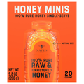 Nate's 100% Pure Raw & Unfiltered Honey Minis Single Serve - 20 ct