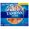 Tampax Pearl Unscented Super Plus Tampons