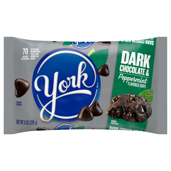 York Dark Chocolate & Peppermint Chips