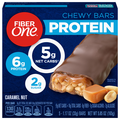 Fiber One Caramel Nut 6g Chewy Protein Bars - 5 ct