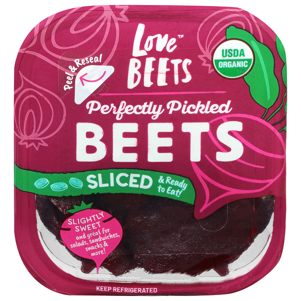 Love Beets Perfectly Pickled Organic Sliced Beets