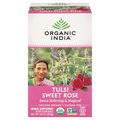 Organic India Organic Caffeine Free Tulsi Sweet Rose Herbal Tea Bags