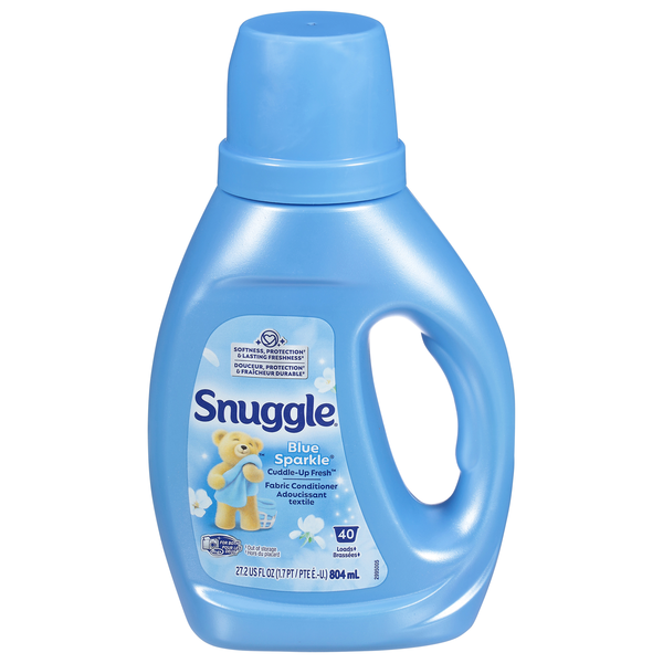 Snuggle Blue Sparkle Liquid Fabric Conditioner
