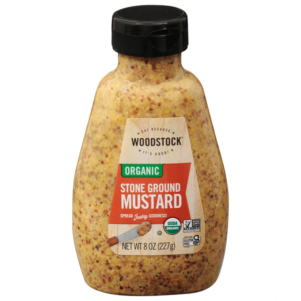 Woodstock Organic Stone Ground Mustard
