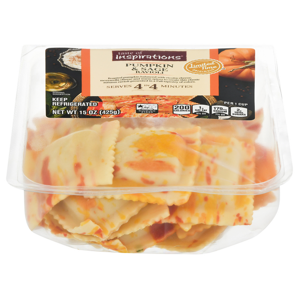Taste of Inspirations Ravioli Pumpkin & Sage Fresh
