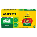 Mott's No Sugar Added Unsweetened Apple Applesauce Pouches - 12 ct