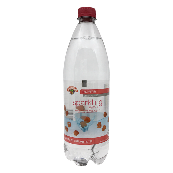 Hannaford Raspberry Sparkling Water