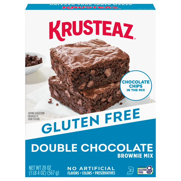 Krusteaz Gluten Free Double Chocolate Brownie Mix