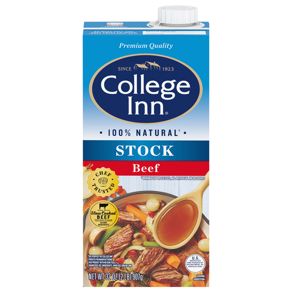 College Inn 100% Natural Beef Stock