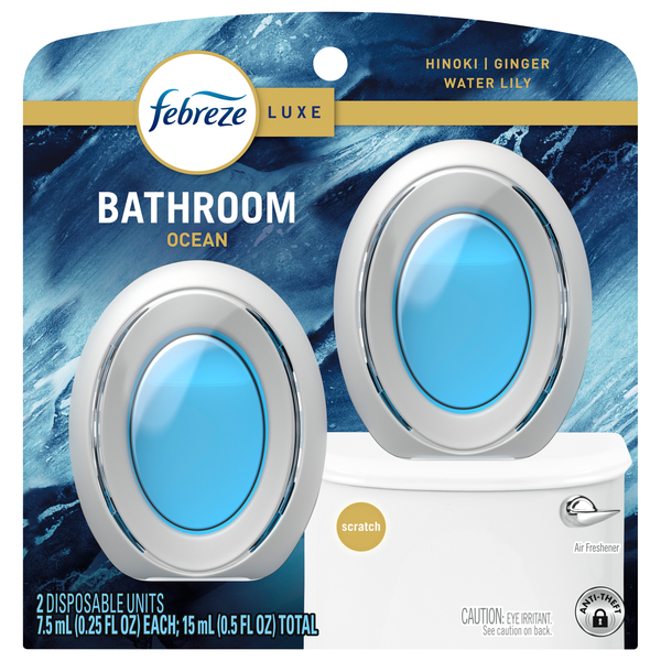 Febreze Small Spaces Ocean Air Freshener - 2 ct