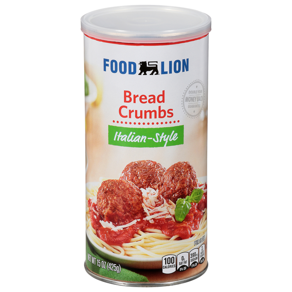 Food Lion Italian Style Bread Crumbs