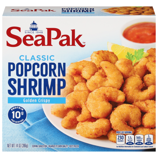 SeaPak Classic Popcorn Shrimp Frozen