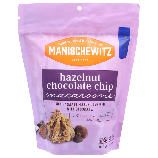 Manischewitz Hazelnut Chocolate Chip Macaroons