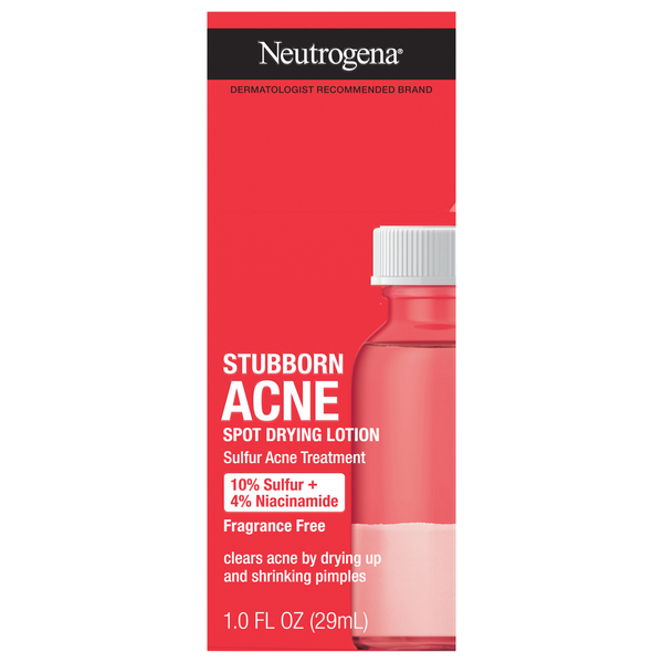 Neutrogena Stubborn Acne Fragrance Free Spot Drying Lotion