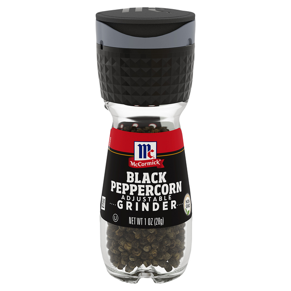 McCormick Black Peppercorn Adjustable Grinder