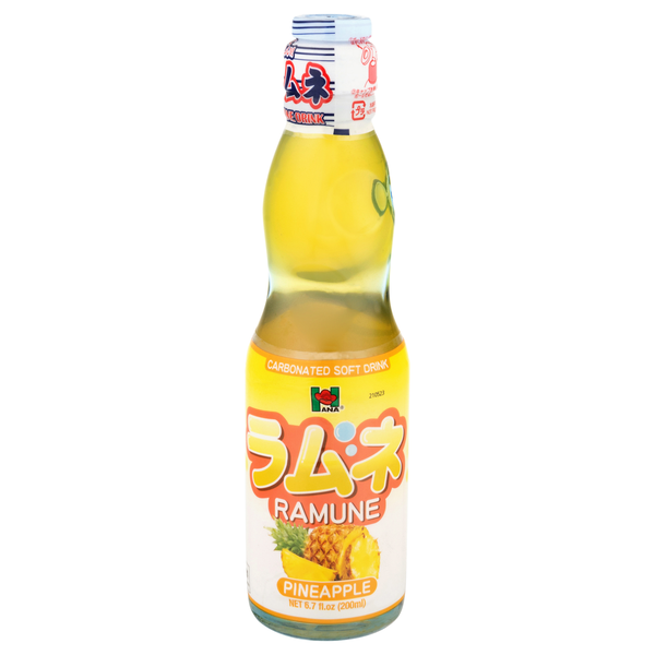 Ana Pineapple Ramune Carbonated Soft Drink