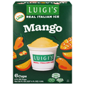 Luigi's Mango Real Italian Ice - 6 ct