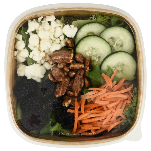 Hannaford Blackberry Goat Salad
