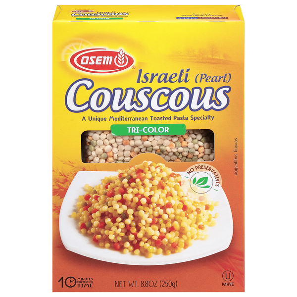 Osem Tri-Color Pearl Israeli Couscous