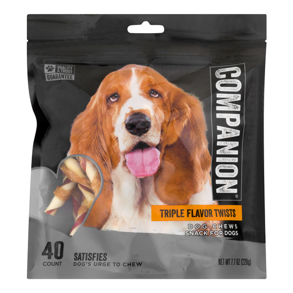 rawhide twist dog chews