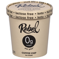 Rebel Lactose Free No Sugar Added Keto Coffee Chip Ice Cream