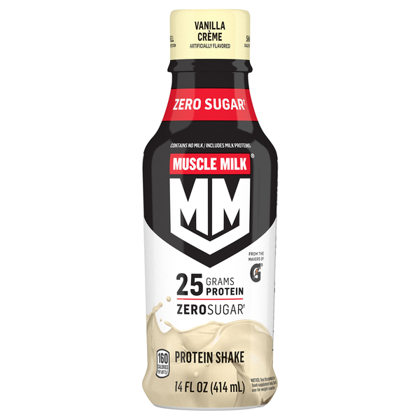 Muscle Milk Zero Sugar Vanilla Creme 25g Protein Shake