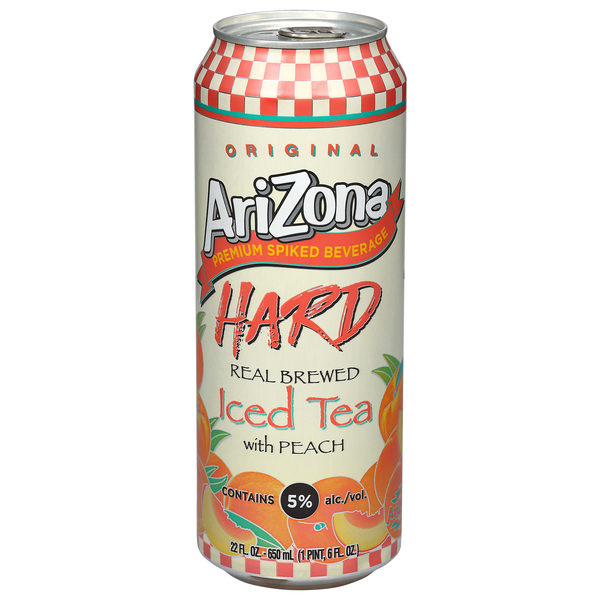 AriZona Hard Iced Tea with Peach