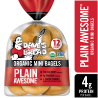 DAILY BREAD 種ともこ　2枚組　紙ジャケ　帯無し Dave's Killer Bread Mini Organic Plain Awesome Whole Grain Bagels