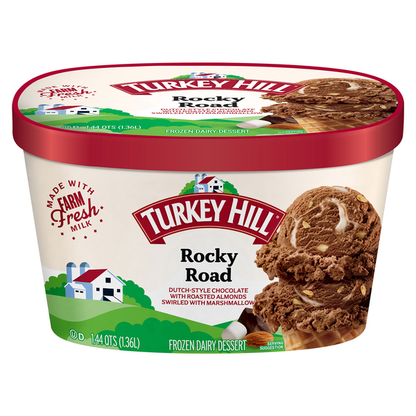 Save on Turkey Hill Frozen Dairy Dessert Rocky Road Order Online