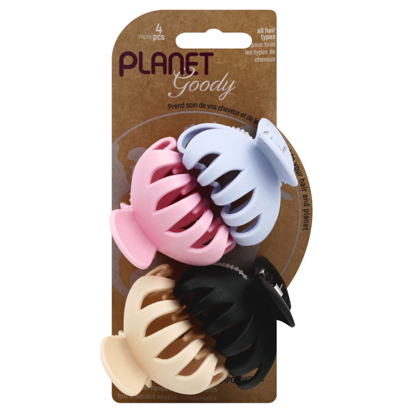 Save on Goody Claw Clips Round Medium (Pink Cream & Black) Order