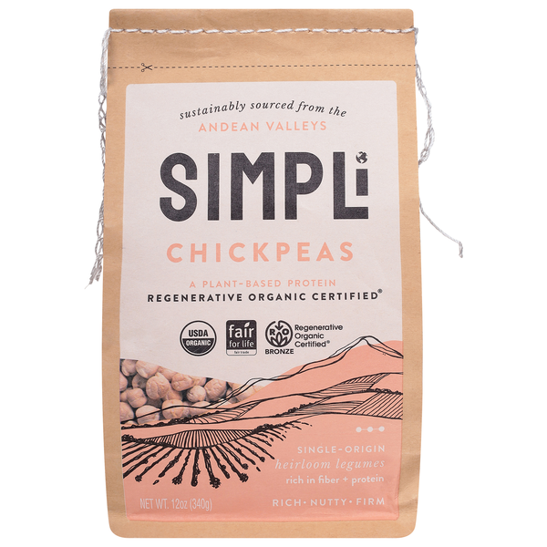 Simpli Organic Chickpeas