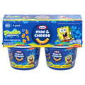Kraft SpongeBob SquarePants Mac & Cheese Dinner Microwaveable Cup - 4 ct