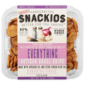 Snackios Craveable Thin & Crunchy Everything Bagel Chips