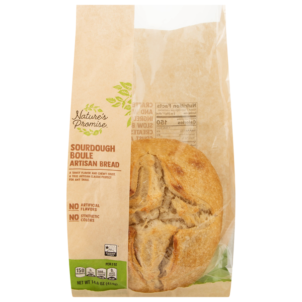 Nature's Promise Sourdough Artisan Bread Boule Unsliced