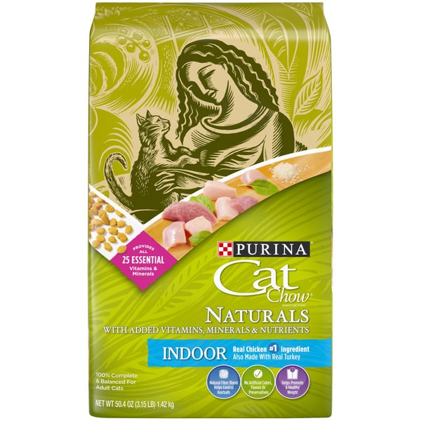 purina cat food purple bag