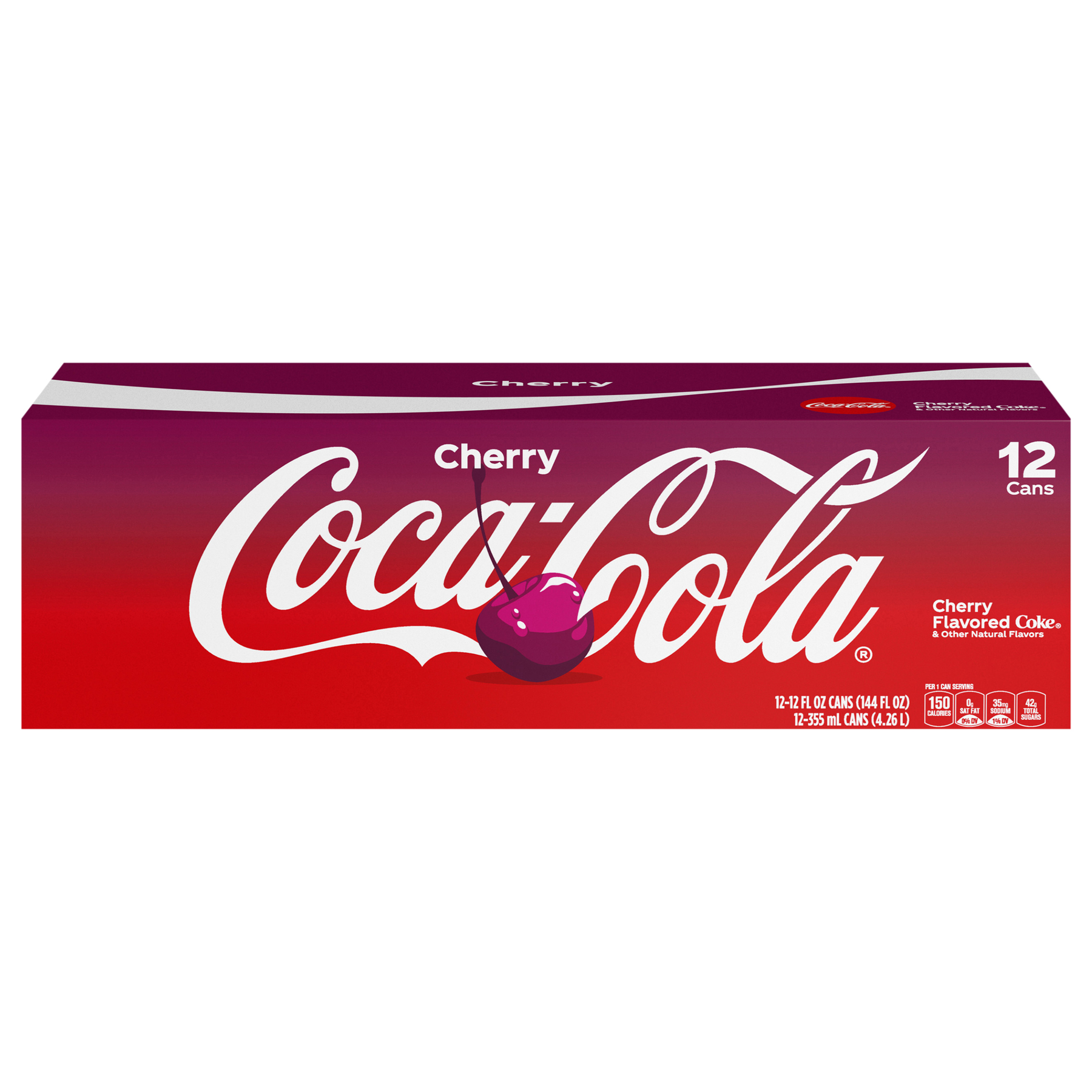 Coca-Cola Coca-Cola Cherry Cola Soda - 12 pk