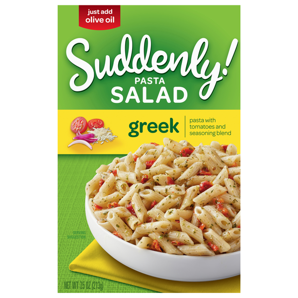 Betty Crocker Suddenly Pasta Salad Greek