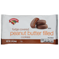 Hannaford Fudge Covered Peanut Butter Filled Cookies