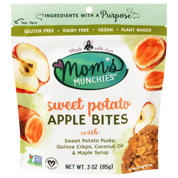 Mom's Munchies Sweet Potato Apple Bites