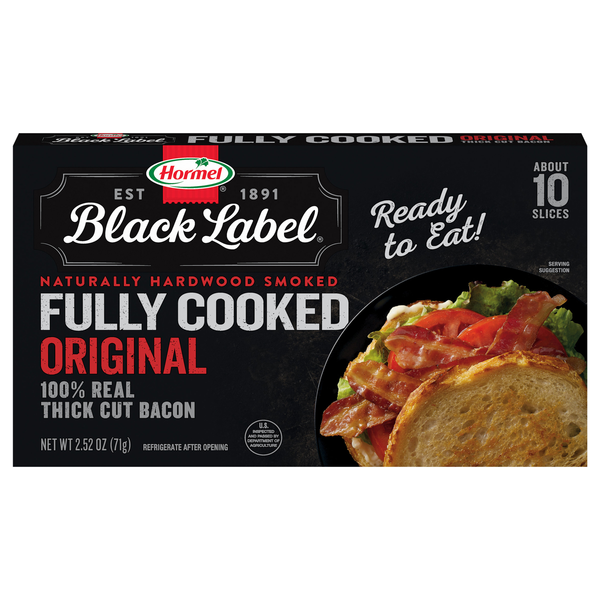 Hormel Fully Cooked Original Bacon Slices