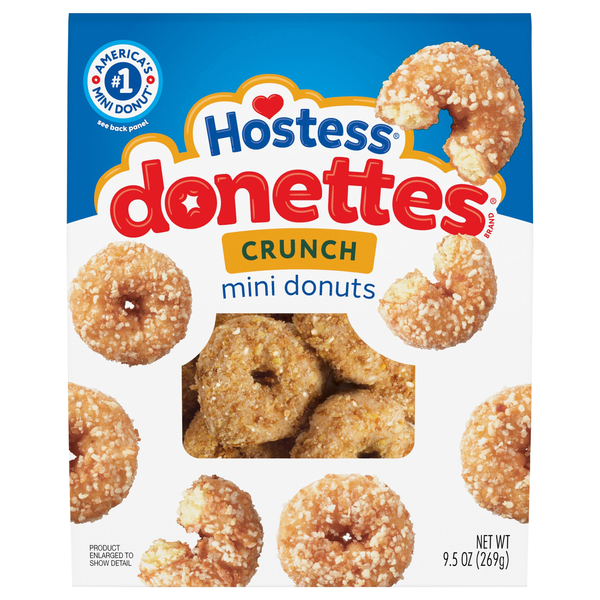 Hostess Donettes Mini Crunch Donuts