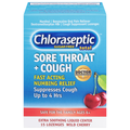 Chloraseptic Total Sore Throat & Cough Wild Cherry Sugar Free Lozenges
