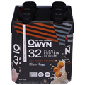 OWYN Sea Salted Caramel 32g Protein Shake Plant-Based - 4 pk