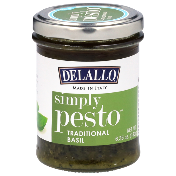 DeLallo Simply Traditional Basil Pesto Pasta Sauce