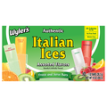 Wyler's Fat Free Authentic Assorted Flavors Italian Ices Bars - 10 ct