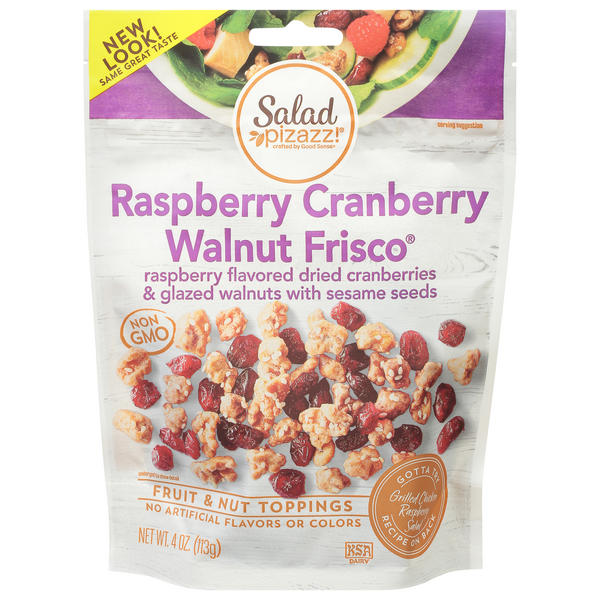 Salad Pizazz! Raspberry Cranberry Walnut Frisco Toppings