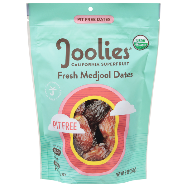 Joolies Organic Pit Free Fresh Medjool Dates