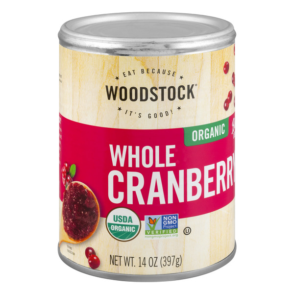 Woodstock Organic Whole Cranberry Sauce