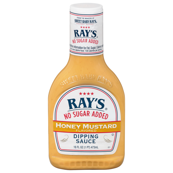 Sweet Baby Ray's No Sugar Added Honey Mustard Dipping Sauce